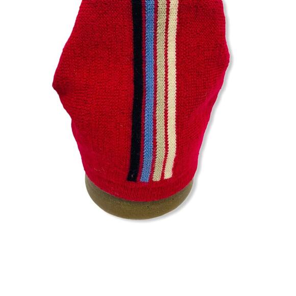 Lands End Unisex Wool Beanie Striped Hat Unisex Medium - Picture 2 of 7